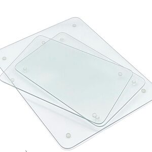 4 Tempered Glass Cutting Boards Set
